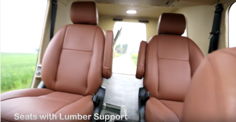 Lumbar Support-ISUZU Armoured Tactical Vehicle